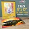 9" x 12" Premium Heavy-Weight Oil Painting Pad (2 Pack, 30 Sheets Total) - 90lb (190gsm) - Oil Pastel Paper for Students and Adults